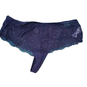 NWT FANTASIE Twilight lace Brazilian Thong